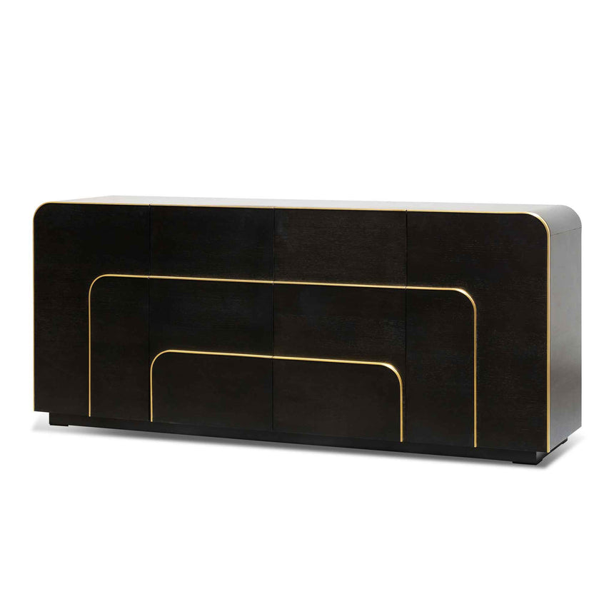 CDT6712-CN 1.2m Wooden Sideboard - Black