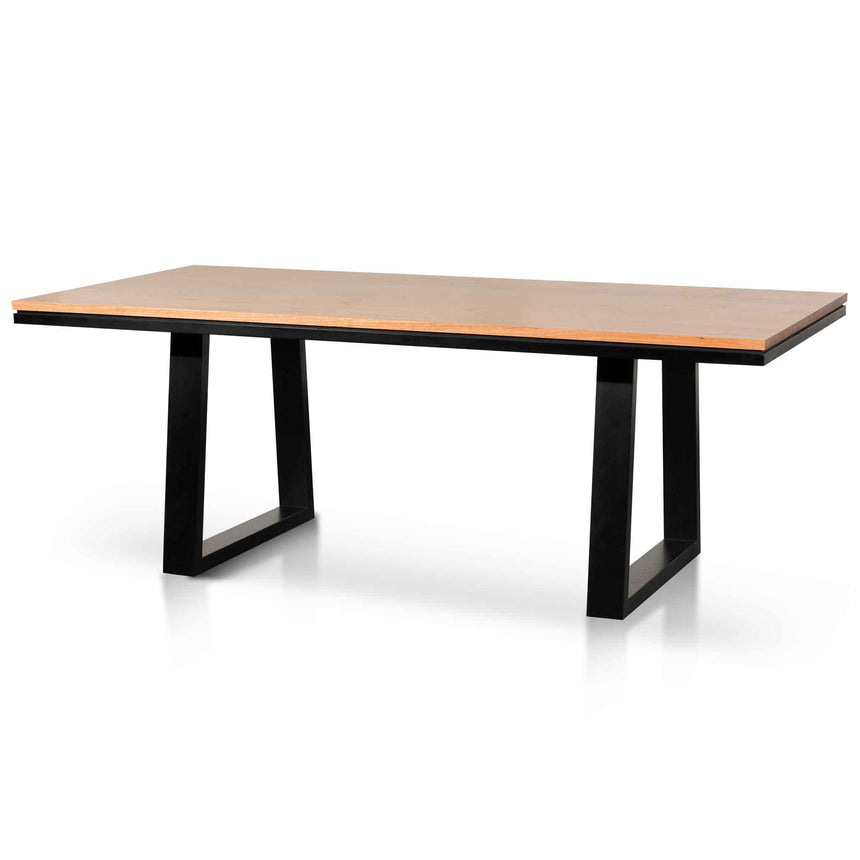 CDT2241 Reclaimed Dining Table 2.4m - Rustic Natural
