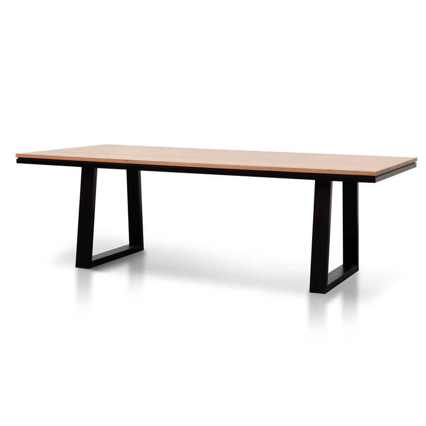 CDT8884-CN 2.5m Wooden Dining Table - Natural