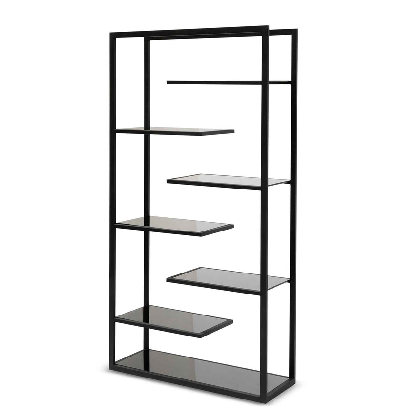 CDT2365-KS 1.2m Glass Shelving Unit - Gold  Frame