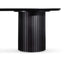 CDT6423-CN 2.8m Wooden Dining Table - Black