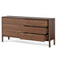 CDT6454-CN 6 Drawers Wooden Chest - Walnut