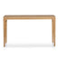 CDT6471-NI 1.4m Oak Console Table - Natural