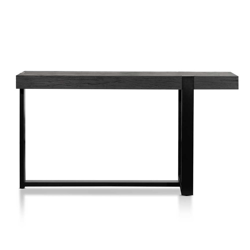 CDT6479-NI 1.5m Wooden Console Table - Full Black