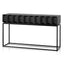 CDT6481-NI 140cm Wooden Console Table - Full Black