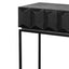 CDT6481-NI 140cm Wooden Console Table - Full Black