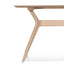 CDT6501-VN 1.85m Dining Table - Pale Oak