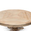 CDT6562 1.6m Round Dining Table - Natural Top - Natural Base