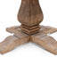 CDT6562 1.6m Round Dining Table - Natural Top - Natural Base