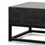 CDT6639-NI 1.2m Elm Coffee Table - Full Black