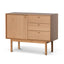 CDT6641-VN Narrow Wooden Sideboard and Buffet - Natural
