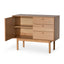 CDT6641-VN Narrow Wooden Sideboard and Buffet - Natural
