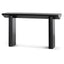 CDT6718-CN 1.4m Oak Console Table - Black