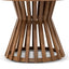 CDT6726-EM 1.35m Round Dining Table - Light Natural Acacia