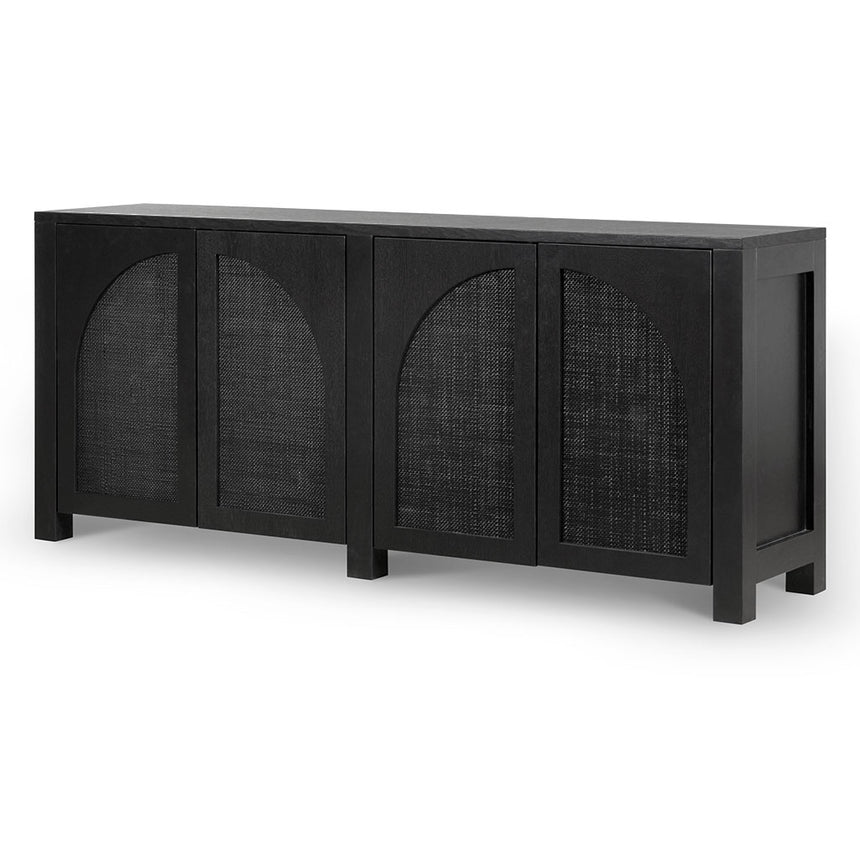 CDB6408-KD 1.8m Wooden Bench - Full Black