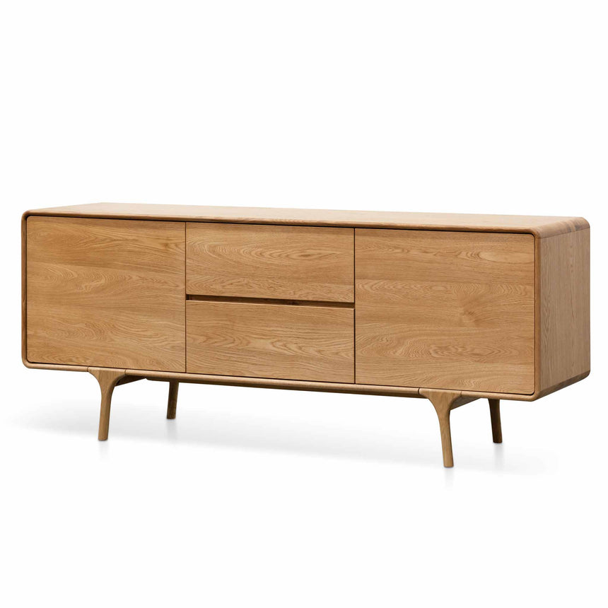 CDT66991.6m Sideboard Unit - Natural with Rattan Doors