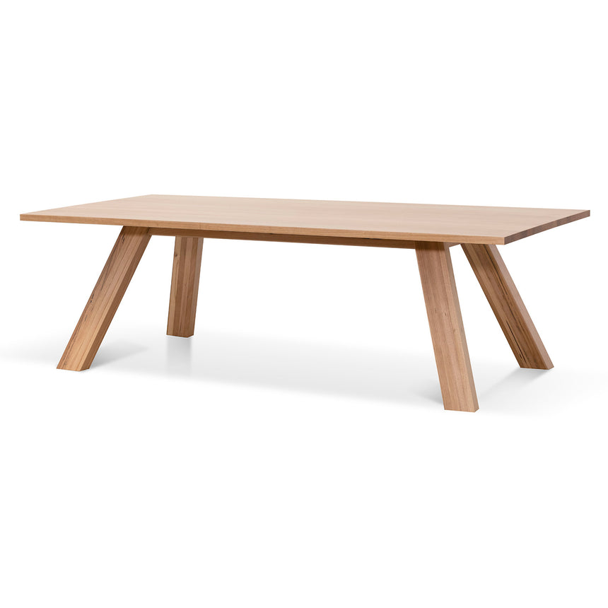 CDT2241 Reclaimed Dining Table 2.4m - Rustic Natural