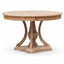 CDT6808-CH 1.2m Round Dining Table - White Washed