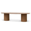 CDT6857-CN 2.8m Wooden Dining Table - Natural