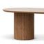 CDT6857-CN 2.8m Wooden Dining Table - Natural