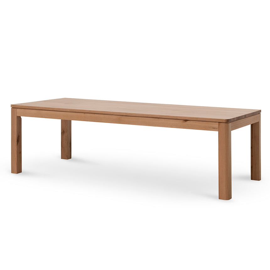 CDT8884-CN 2.5m Wooden Dining Table - Natural