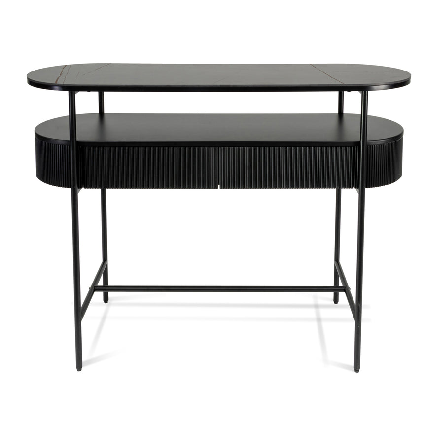 CDT8528-VA 1.5m Console Table - Textured Espresso Black