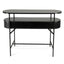 CDT6962-IG 1.2m Stone Top Console Table - Black