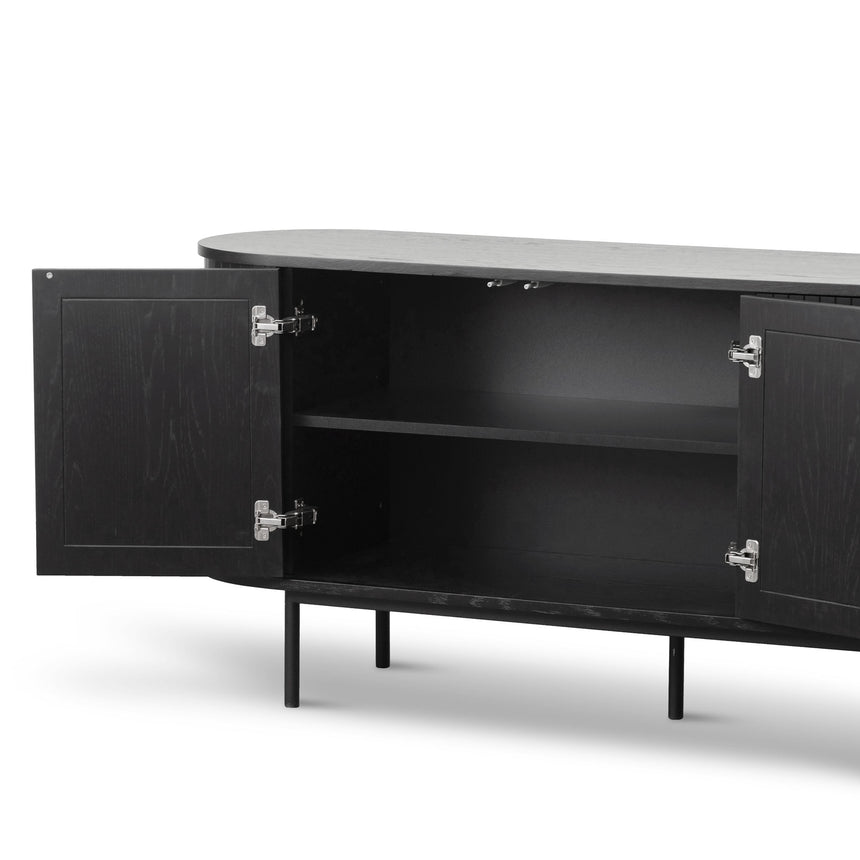 CDT6986-CN 1.7m Oak Sideboard - Full Black