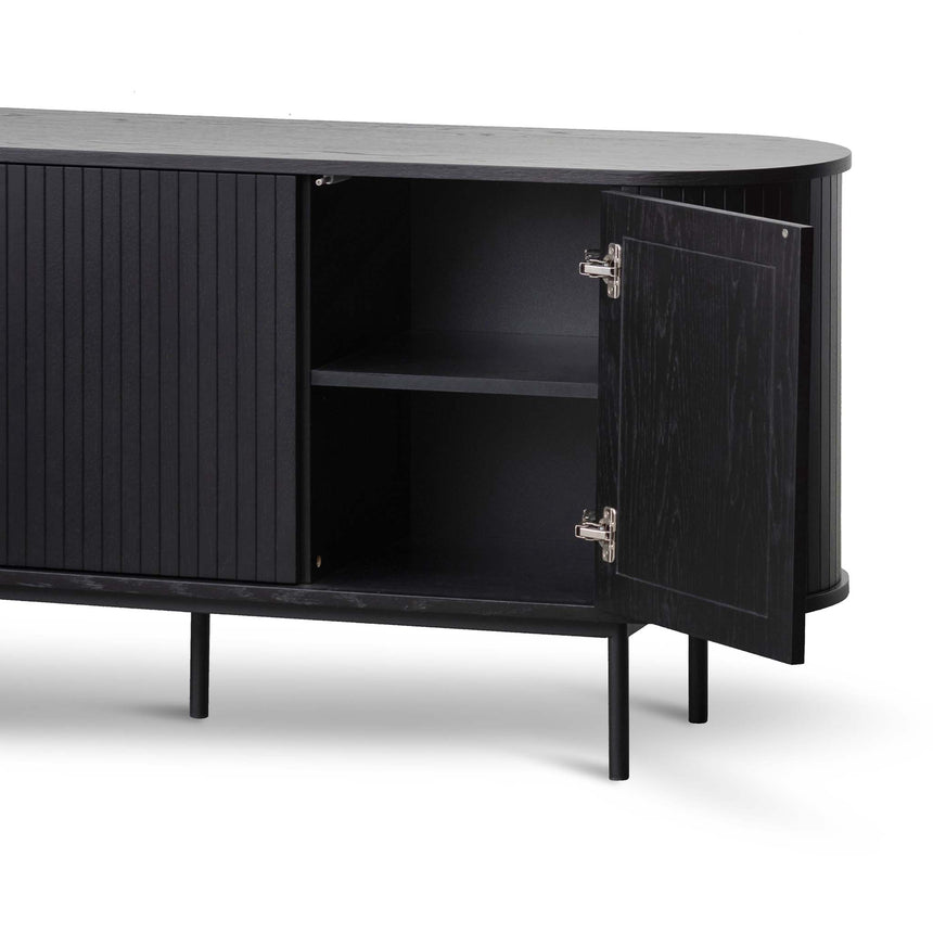 CDT6986-CN 1.7m Oak Sideboard - Full Black