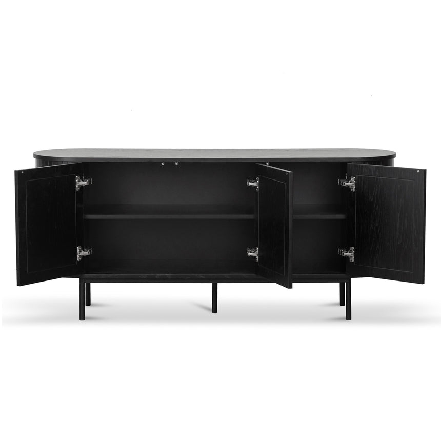 CDT6986-CN 1.7m Oak Sideboard - Full Black