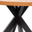 CDT6990-VN 4 Seater Round Dining Table - European Knotty Oak