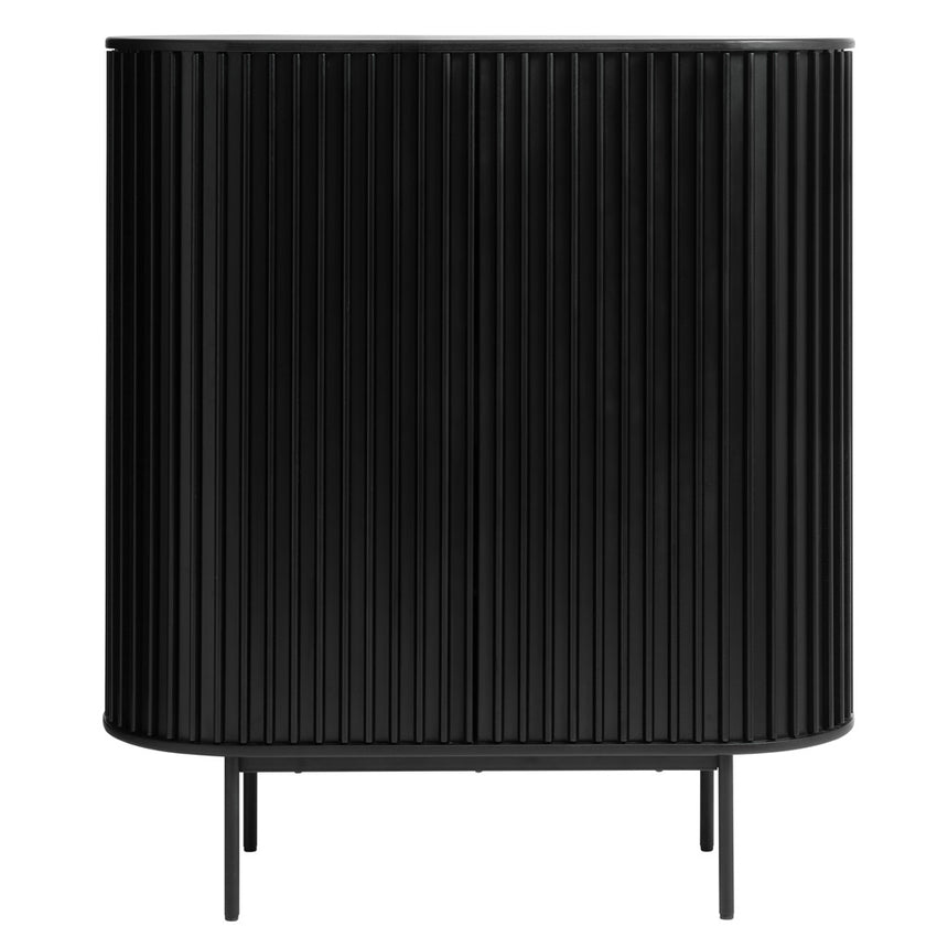 CDT8023-UQ 1.1m Storage Cabinet - Black