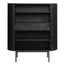 CDT8023-UQ 1.1m Storage Cabinet - Black