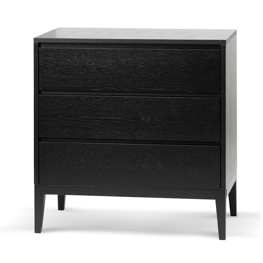 CST8244-DR Bedside Table - Full Black