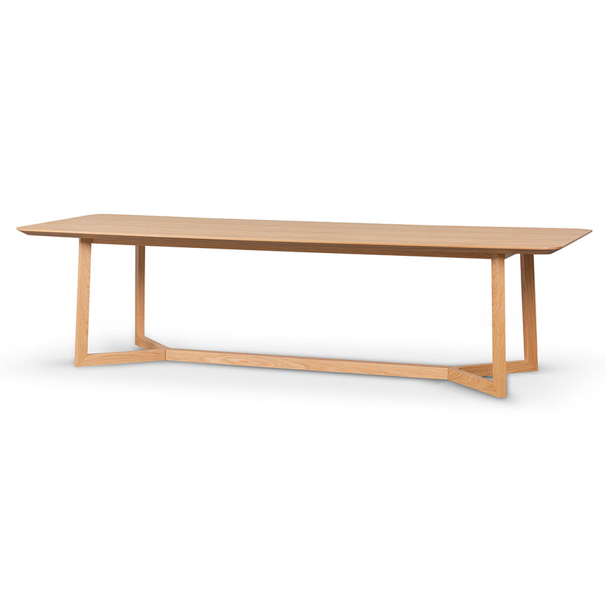CDT2241 Reclaimed Dining Table 2.4m - Rustic Natural