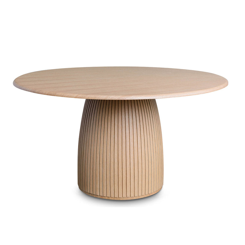 CDT8233-DW 1.4m Round Dining Table - Natural