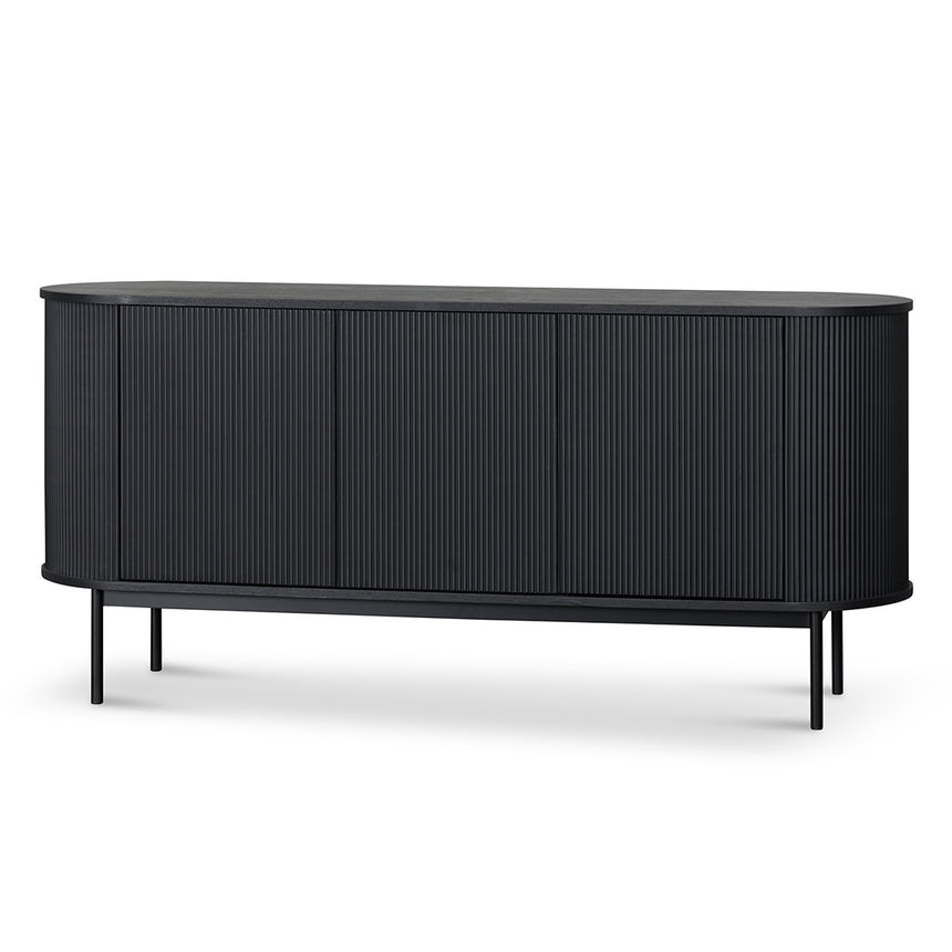 CDT8406-NI 1.7m Natural Elm Sideboard - Rattan Doors