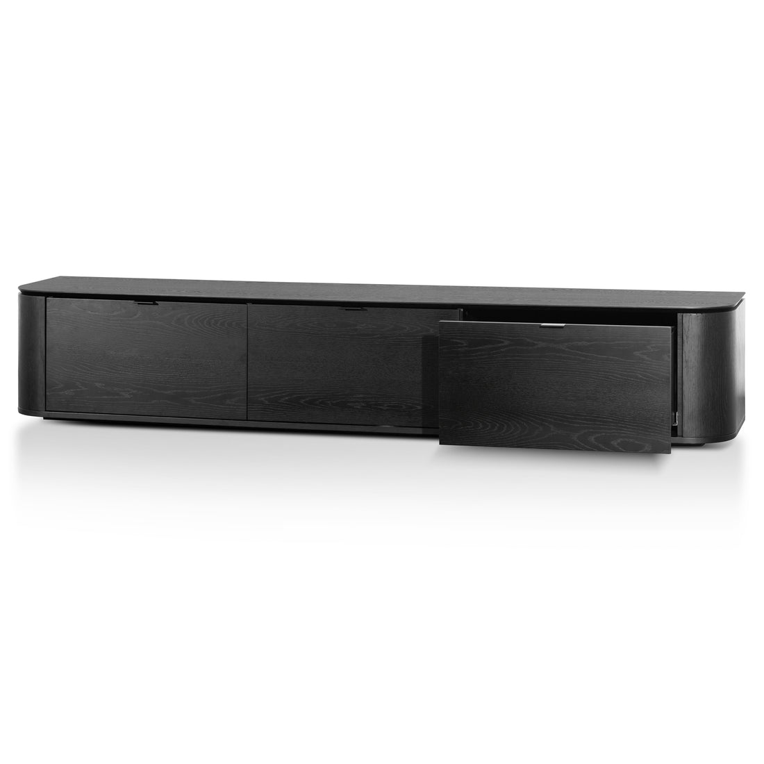 CTV6136CN 2.4m TV Entertainment Unit Bla... Calibre Furniture