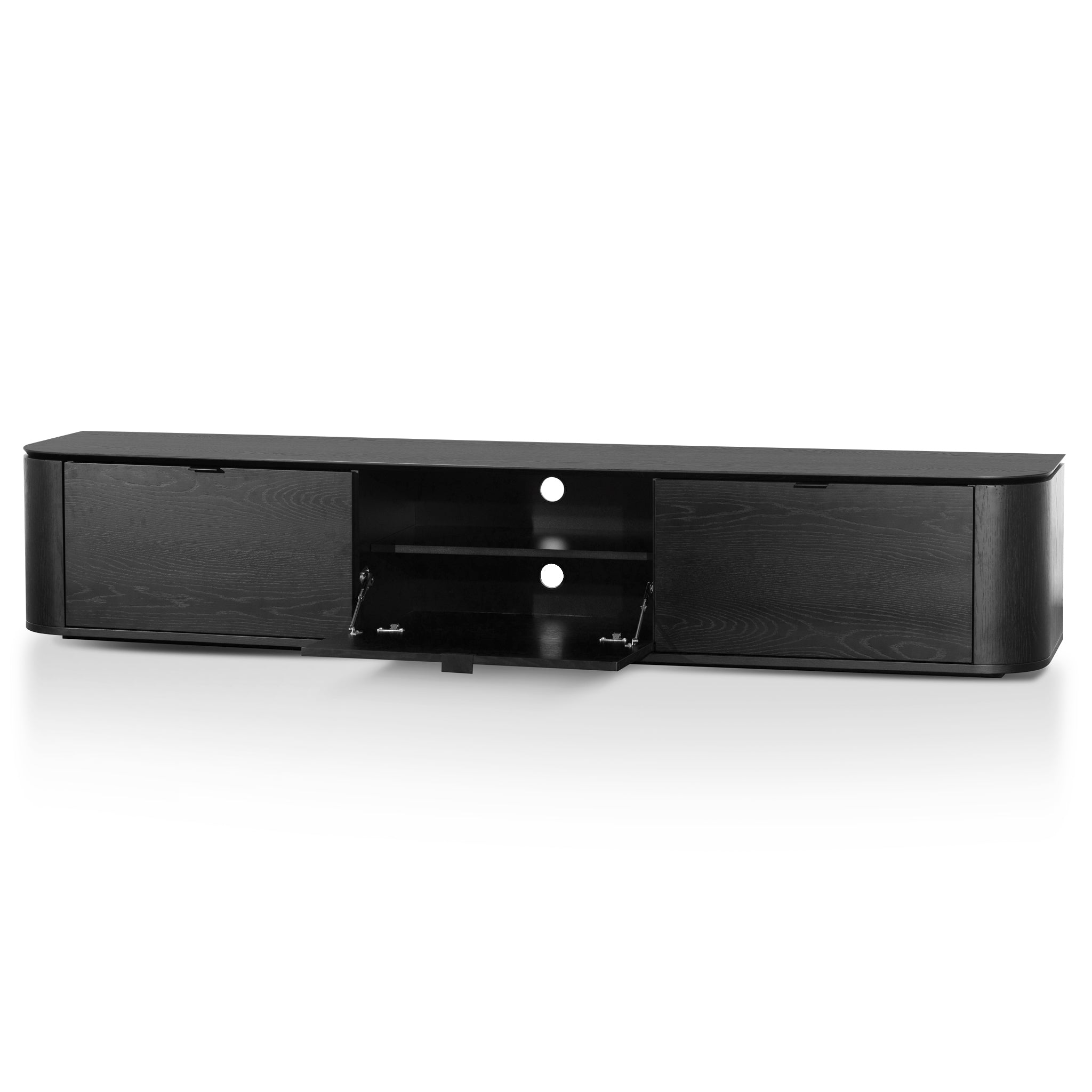 CTV6136CN 2.4m TV Entertainment Unit Bla... Calibre Furniture