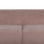CLC6188 3 Seater Fabric Sofa - Blush with Black Leg