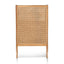 CLC6398-CH Wingback Rattan Armchair - Distress Natural - Sand White