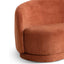 CLC6530 4 Seater Fabric Sofa - Rust - Last one
