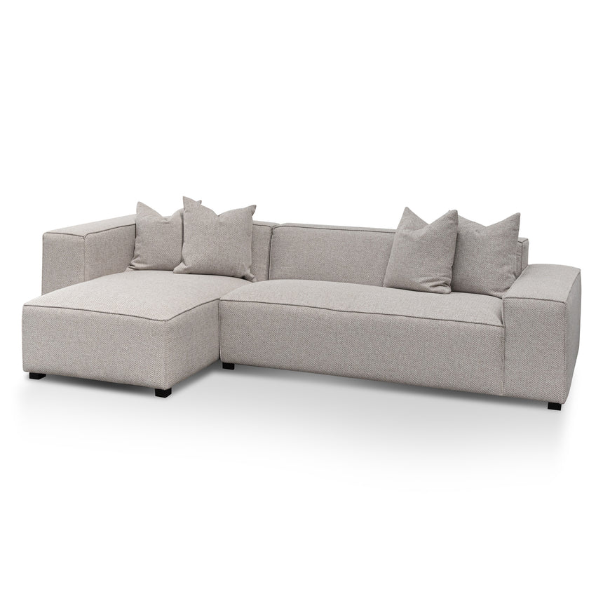 CLC8778-CA 3 Seater Fabric Sofa - Clay Grey