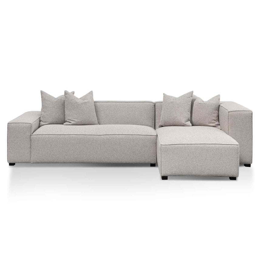 CLC6533-CA 3 Seater Right Chaise Fabric Sofa - Sterling Sand