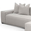 CLC6533-CA 3 Seater Right Chaise Fabric Sofa - Sterling Sand
