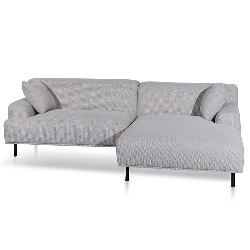 CLC8671-YY 3 Seater Left Chaise Sofa -  Clay Grey