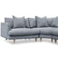 CLC6540-CA Left Return Modular Sofa - Graphite Grey