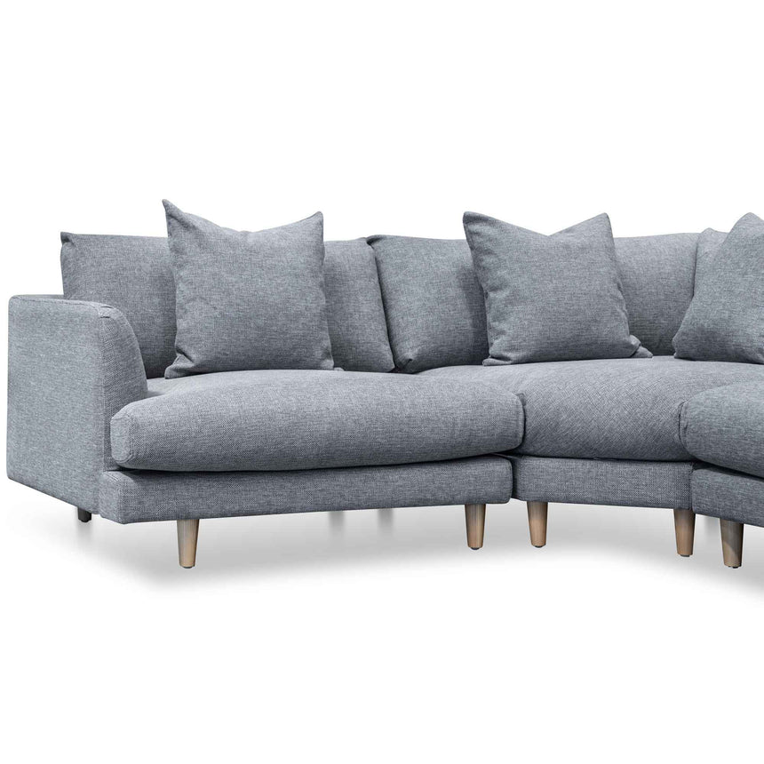 CLC6540-CA Left Return Modular Sofa - Graphite Grey