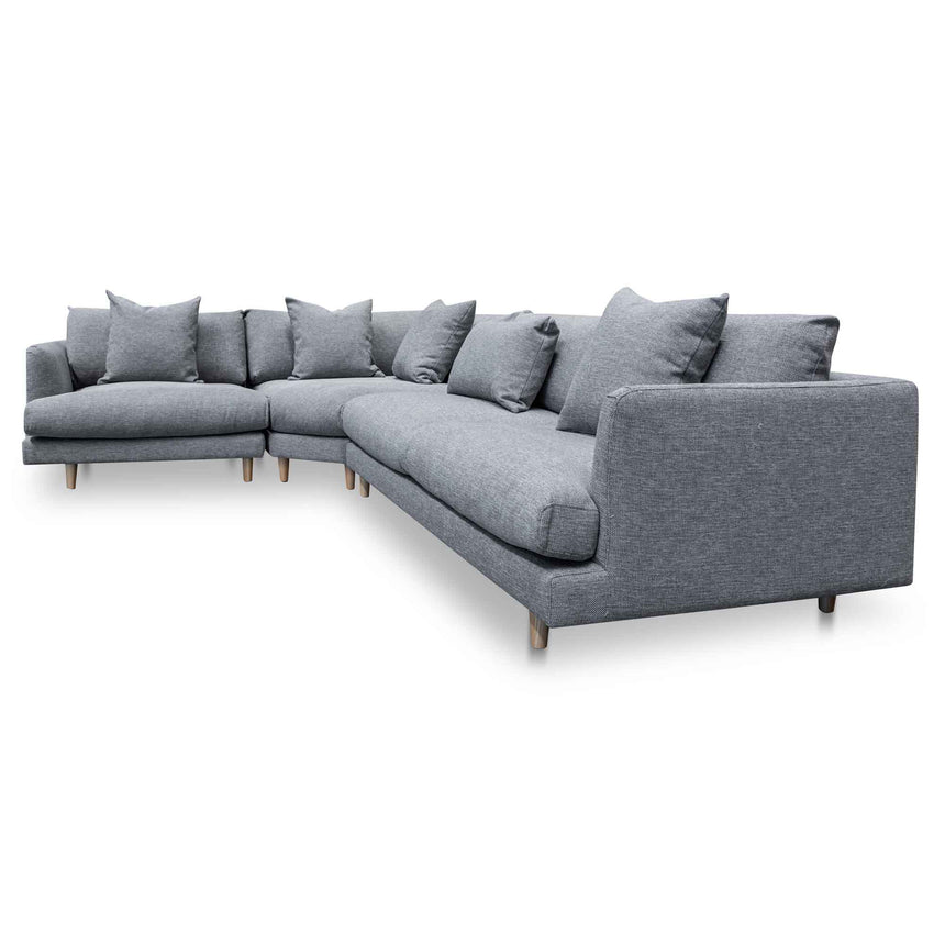 CLC6540-CA Left Return Modular Sofa - Graphite Grey