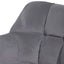 CLC6560-LF Visitor Chair - Dark Grey Velvet with Black Legs